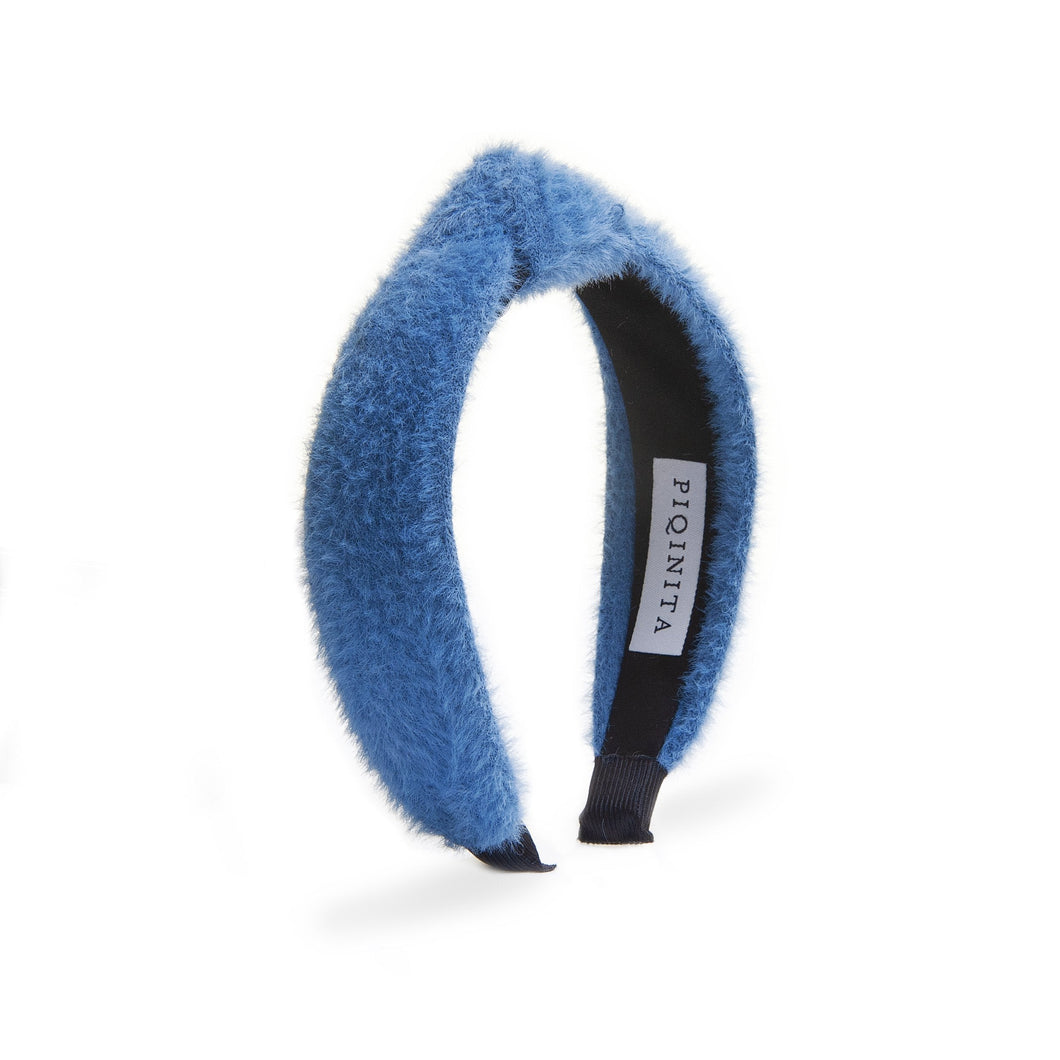 Blue Knit Headband