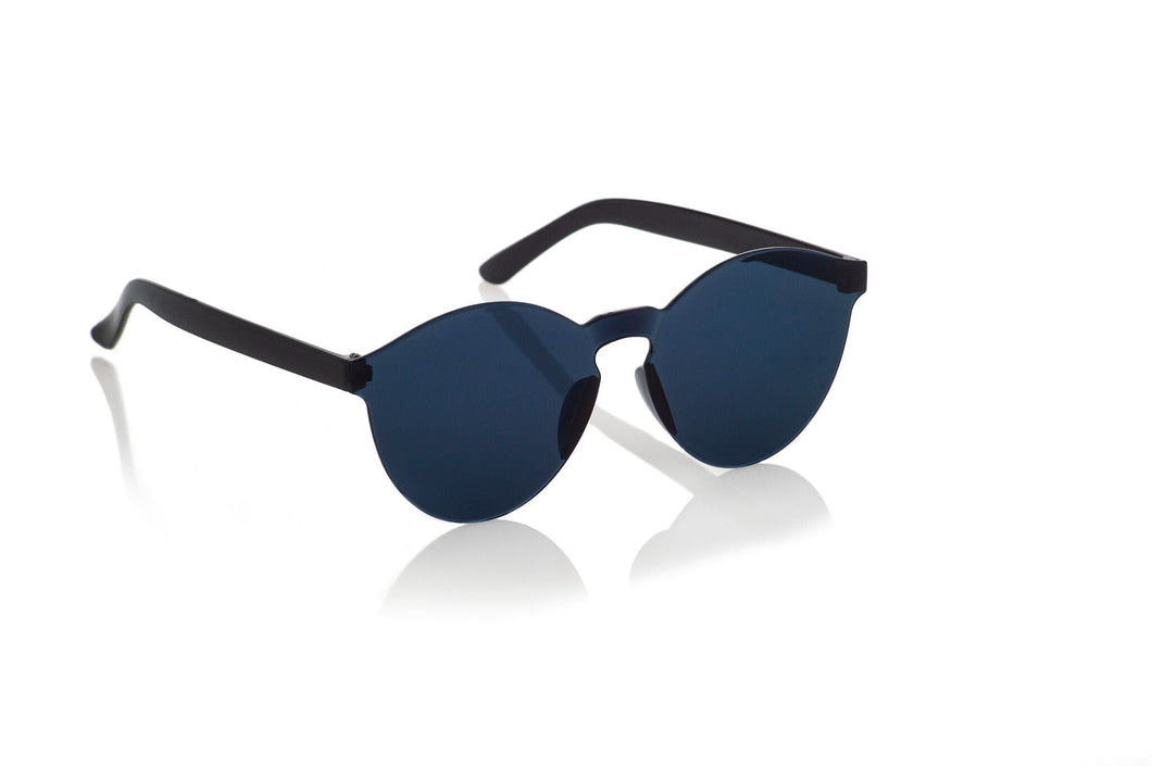 Black Frameless Sunglasses - piqinita
